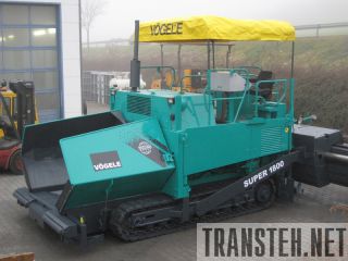  VOGELE SUPER 1800 