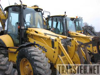 - KOMATSU WB97S-2 