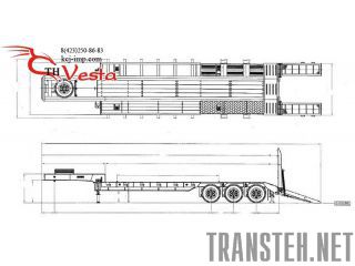  LOW BED TRAILER 40 , 2012    