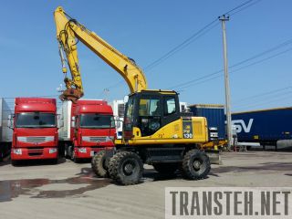   Komatsu PW130-7,   Komatsu PW130-7,   -
