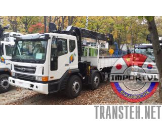 Daewoo Novus  Hiab 320T. 5700000. 