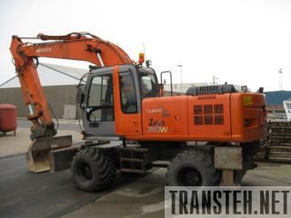 K  Hitachi ZX210W -