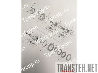 404-00098   (travel reduction) Doosan DX300LC 